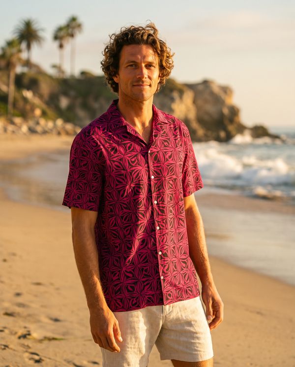 Bicolor Collection men's hawaiian shirts