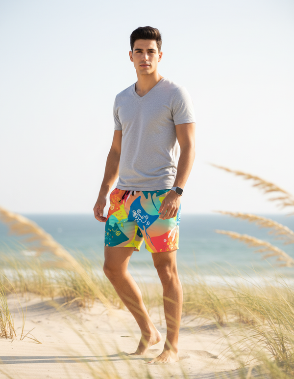 Men's Swim Trunks in Surge