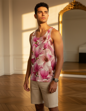 Men's Blossom men's tank tops