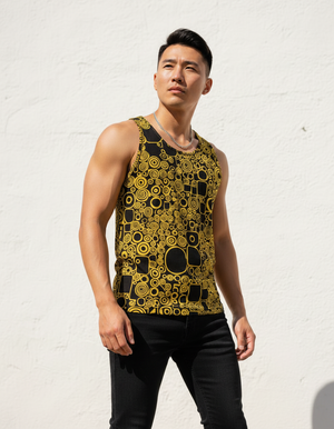 Men's Chiaroscuro tank tops