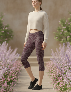 Rhodonite Lumina capri leggings