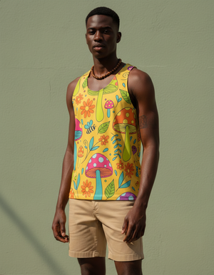 Fungi Tank Top Men's Tank Top — Dripper