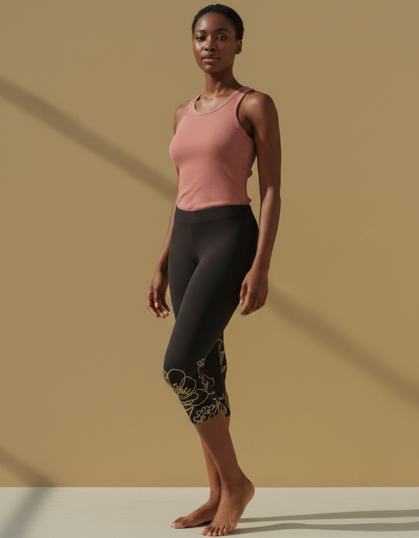 Ink Botanica leggings