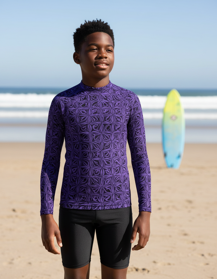 Rashguard — Youth Rhodonite Chord