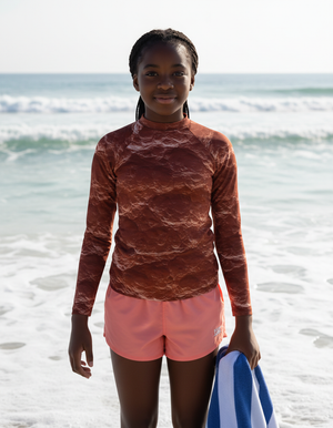 Youth Coral Eclipse youth rashguards