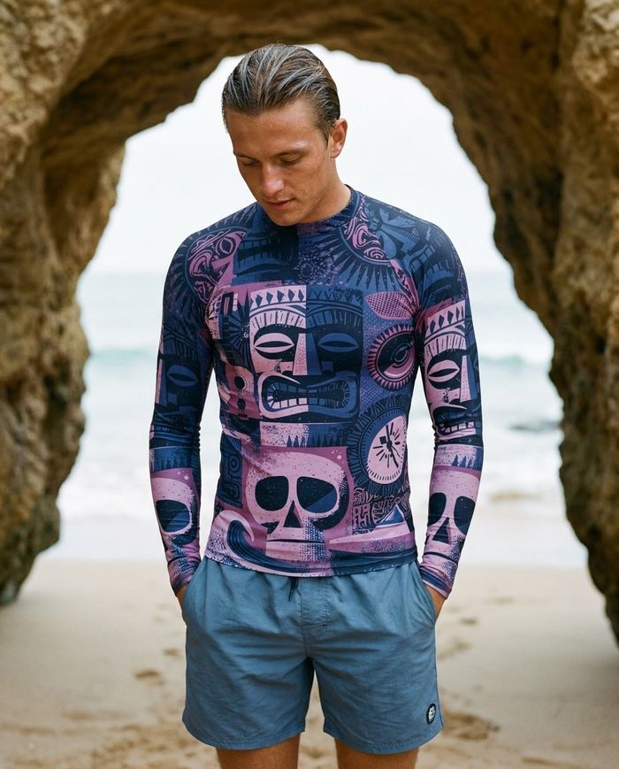 Rashguard — Men's Rhodonite Kahuna