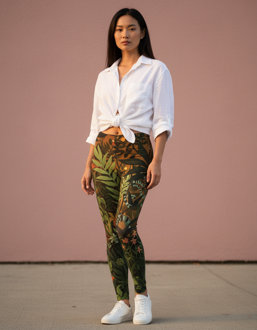 Oasis full-length leggings