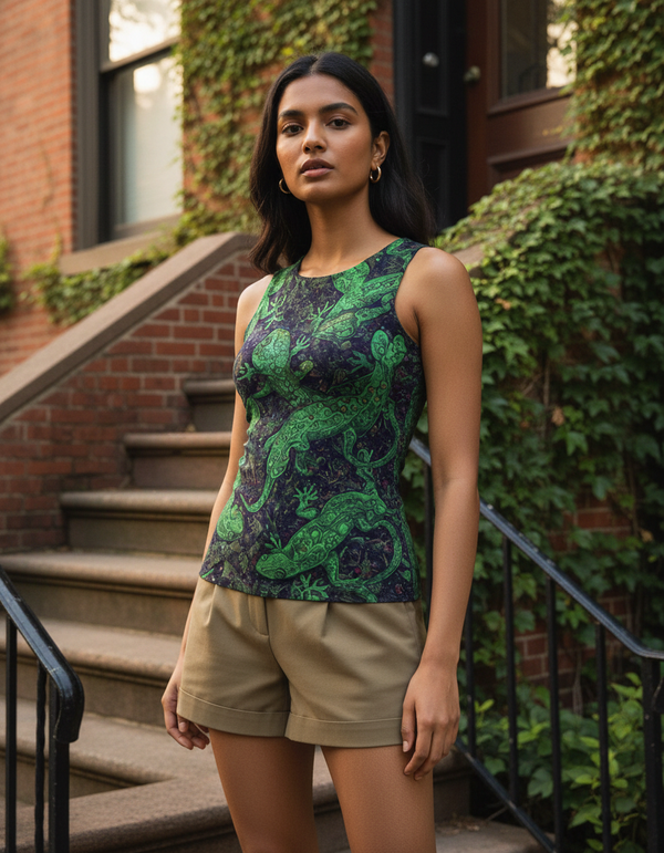 Gecko Collection Tank Tops tank tops