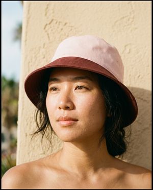 Tea Rose Midnight Regatta bucket hats