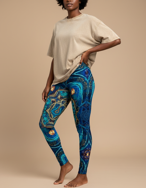 Nebula Leggings Women's Leggings — Dripper