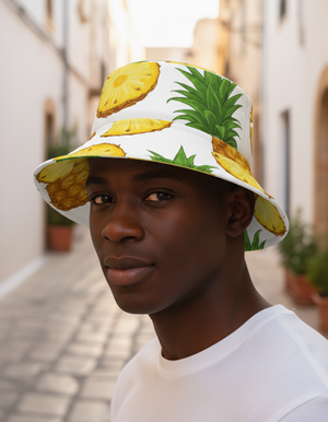 Pineapple bucket hats