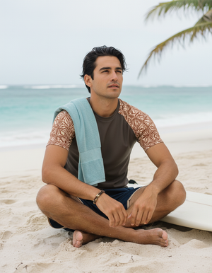 Men's Coffee Bean Chord men's rashguards