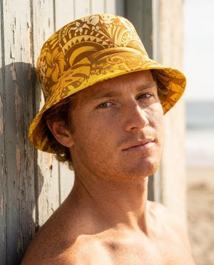 Unisex Yellow Honua Poni Bucket Hat Bucket Hat — Lolekai