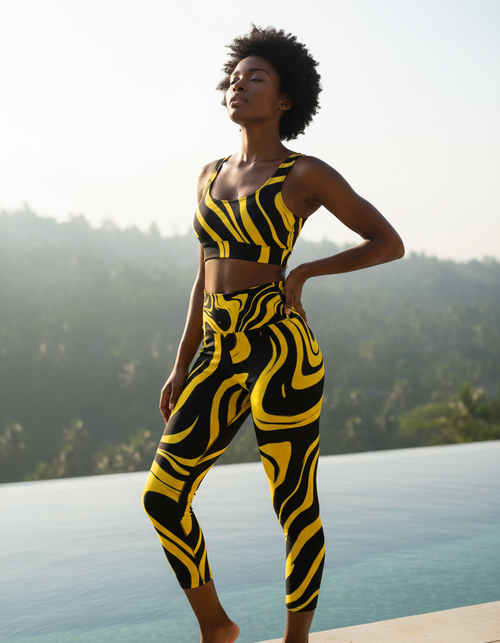 Eclipse capri yoga leggings