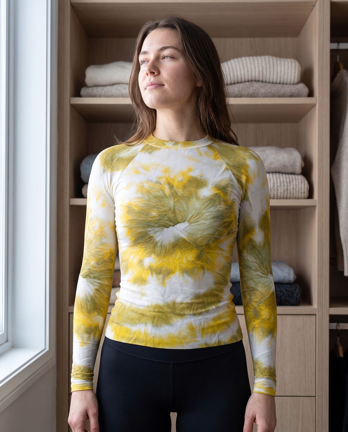 Yellow Drift Base Layer Women's Rashguard — Lolekai
