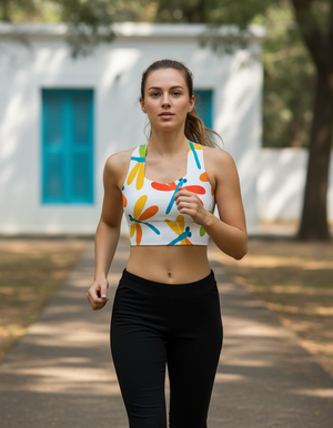 Zephyr Longline Sports Bra Longline Sports Bra — Dripper