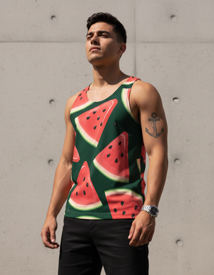 Slice Tank Top Men's Tank Top — Dripper