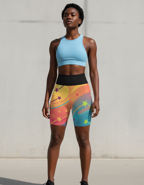 Astral Yoga Shorts Yoga Shorts — Dripper