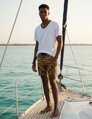 Honu Men's Swim Trunks Men's Swim Trunks — Dripper