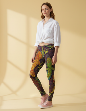Gecko Collection Women's Leggings women's leggings