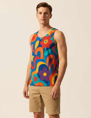 Serenity Tank Top Men's Tank Top — Dripper