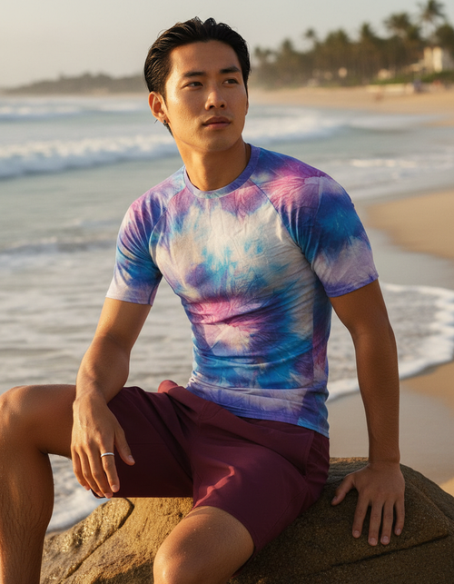 Drift Rash Guard Men's Rashguard — Lolekai
