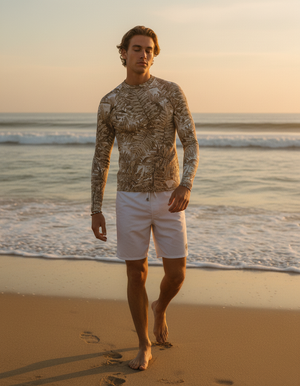 Angora Emerald Rash Guard Men's Rashguard — Dripper