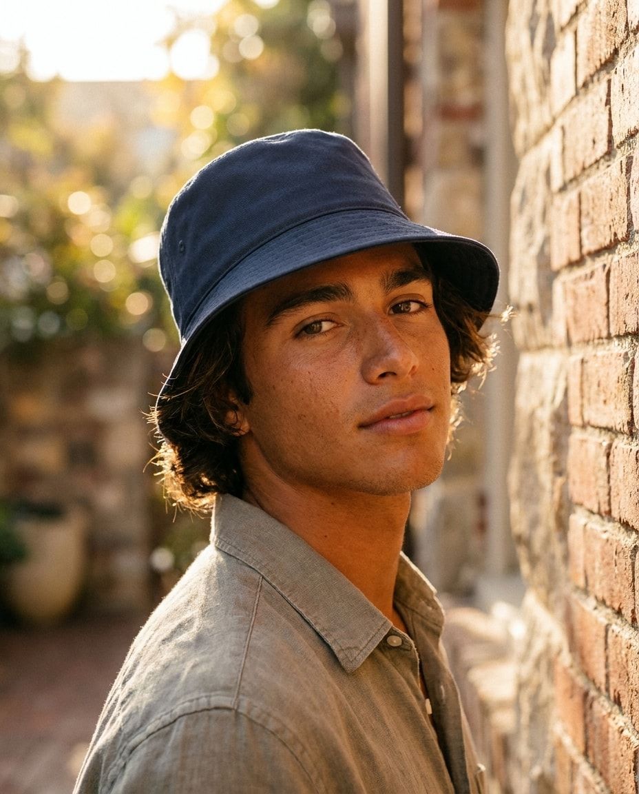 Rhodonite Moss & Fern bucket hats