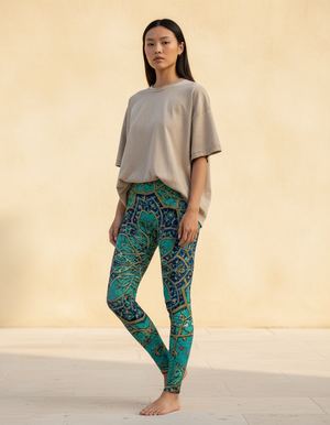 Crescent Leggings Women's Leggings — Dripper