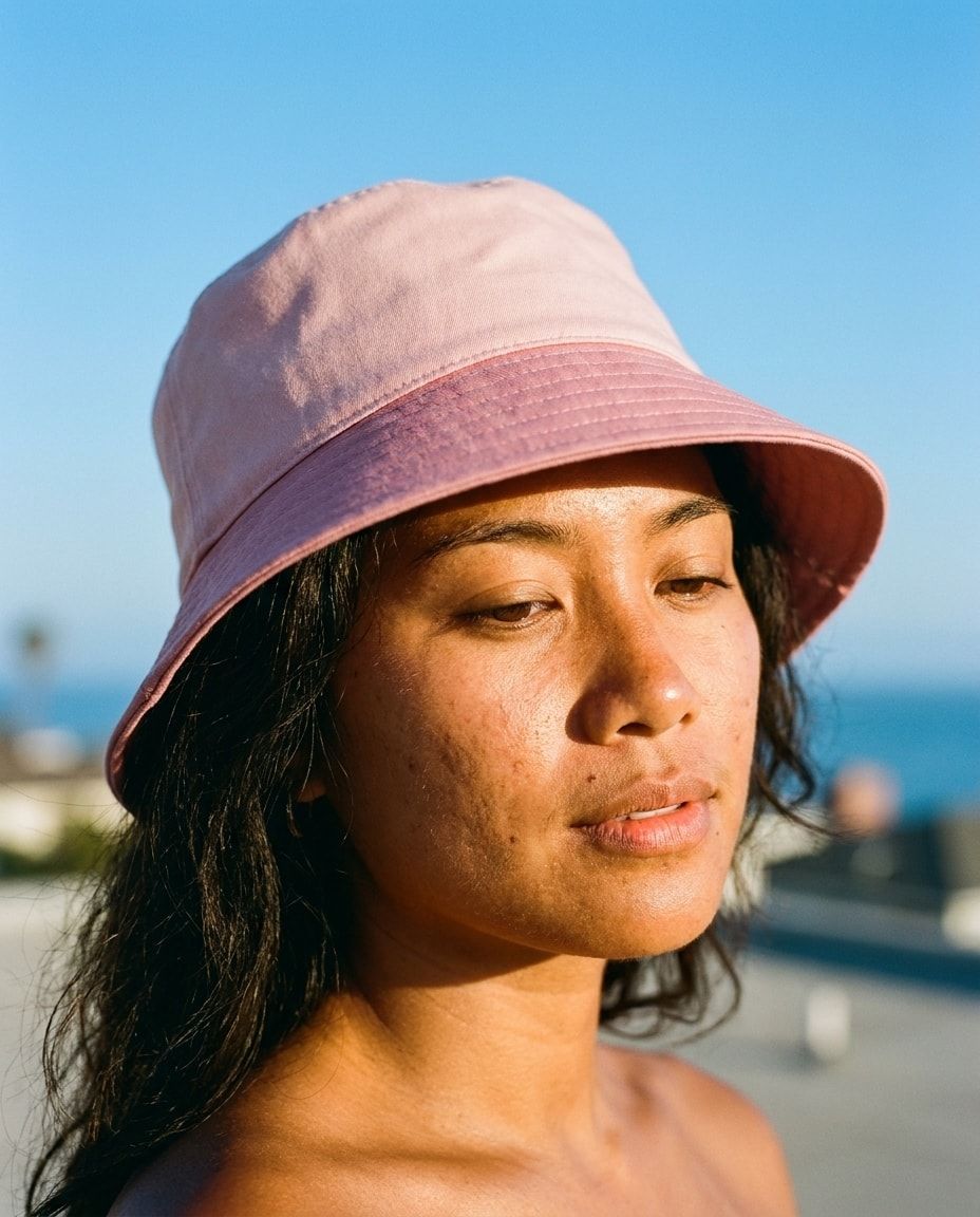 Burnished Lilac Terra & Sand bucket hats