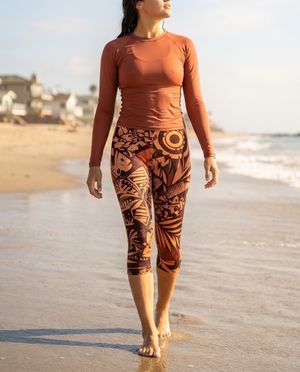Lani Lehua swim & gym leggings