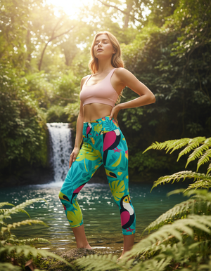 Tango Capri Yoga Leggings Capri Yoga Leggings — Dripper