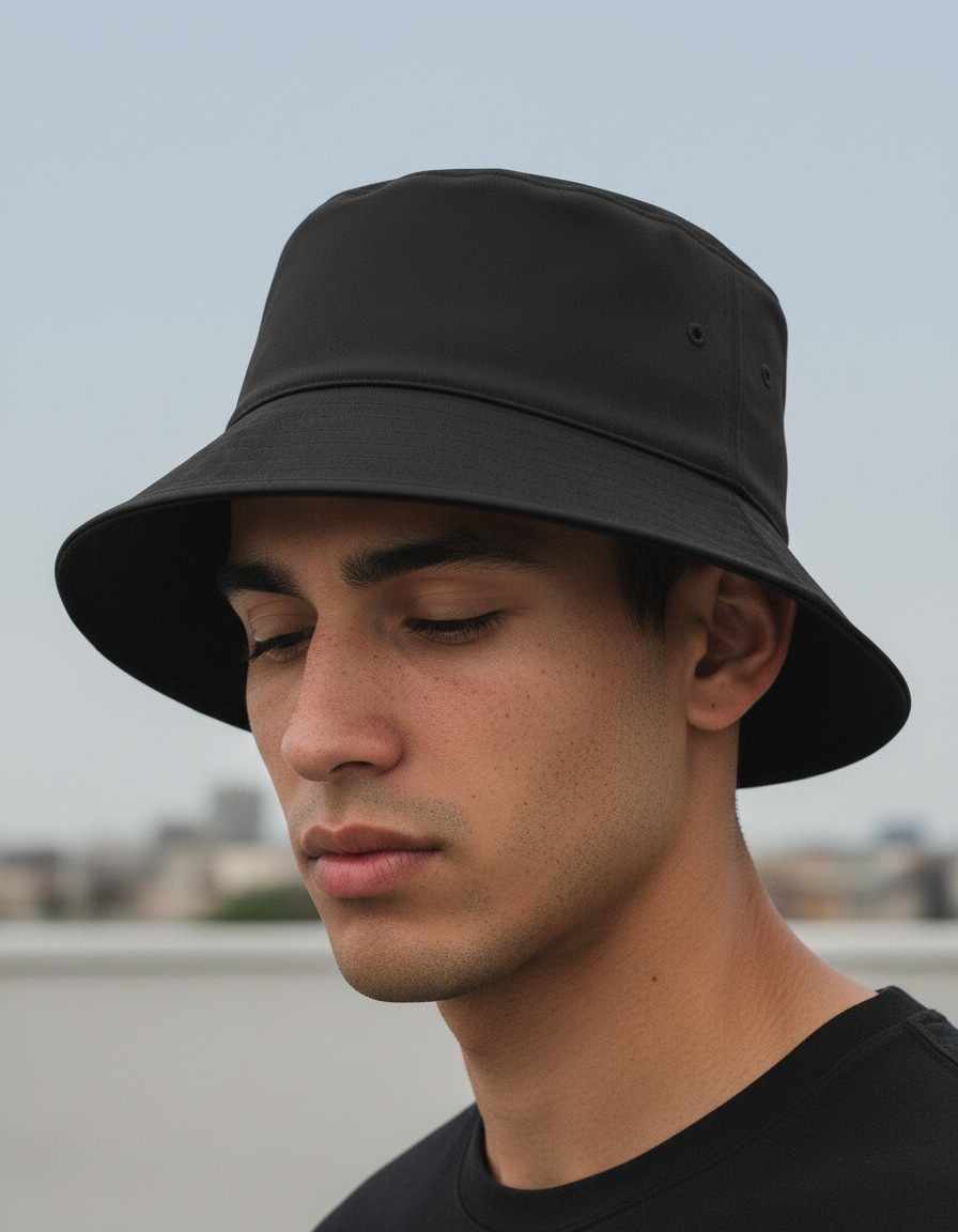Bucket hat in Onyx