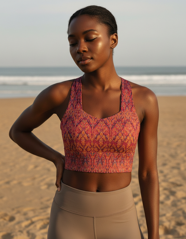 Serene Flow Siam Longline Sports Bra