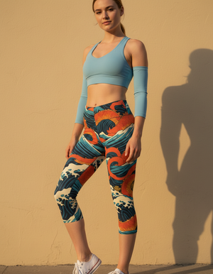 Edo Leggings Capri Leggings — Dripper