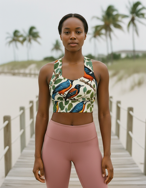 Aviary Sports Bra Longline Sports Bra — Dripper
