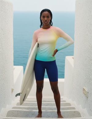 Angora Prism Rash Guard Women's Rashguard — Dripper