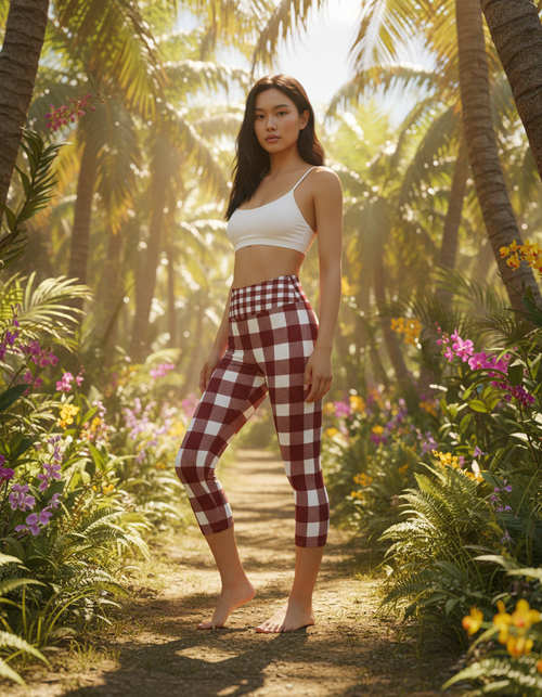 Meadow Capri Yoga Leggings Capri Yoga Leggings — Dripper