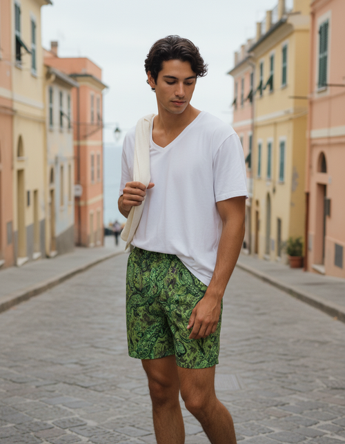 Acacia Sway Men's Swim Trunks Men's Swim Trunks — Dripper