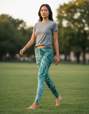 Runway Emerald Rani leggings