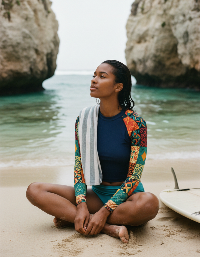 Rashguard — Women's Runway Chartreuse Pulse