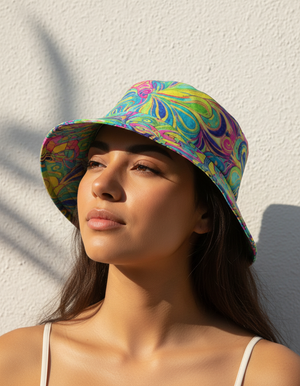 Iridescence Bucket Hat Bucket Hat — Dripper