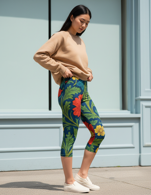 Tulip Capri Leggings Capri Leggings — Dripper