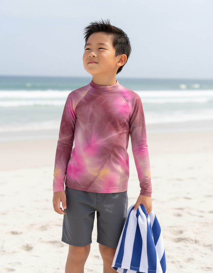 Rashguard — Kids Amaranth Frost