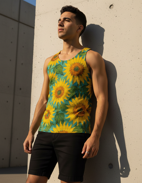 Men's Aurora tank tops