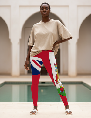 Bermudian Flag Women's Leggings women's leggings