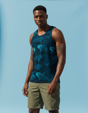 Whale Shark Tank Tops tank tops