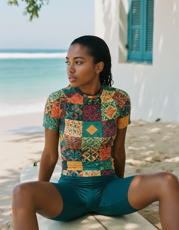 Women's Angora Pulse Rash Guard
