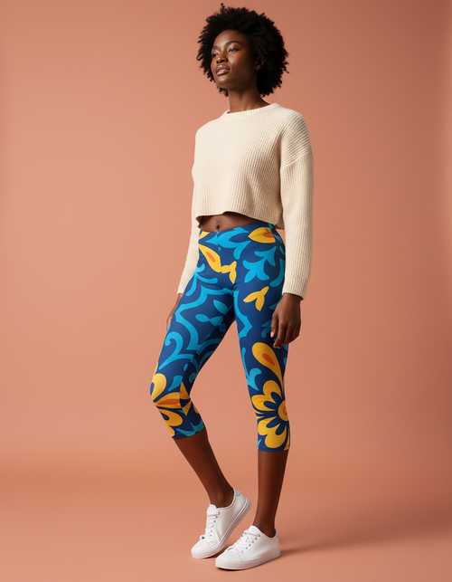 Saudade capri leggings