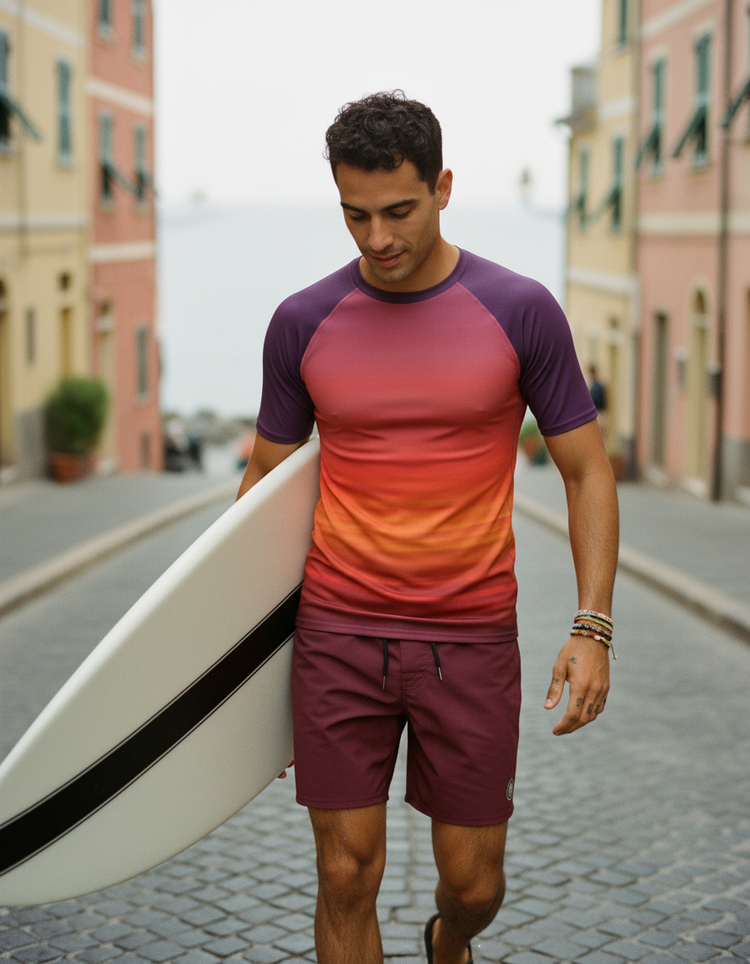 Men's Sunset Rash Guard